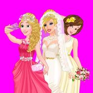 Barbie's Wedding Selfie With Princesses