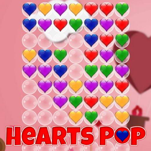 Hearts Pop - Play UNBLOCKED Hearts Pop on DooDooLove
