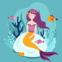 Mermaid Jigsaw icon