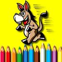 BTS Donkey Coloring Book icon