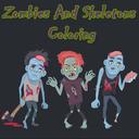 Zombies And Skeletons Coloring icon