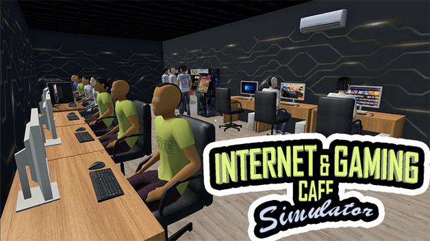 Internet and Gaming Cafe Simulator 🕹️ Play on CrazyGames