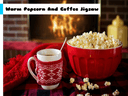 Warm Popcorn And Coffee Jigsaw icon