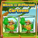 Which Is Different Cartoon icon
