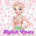 Elsa Frozen Stylish Roses icon