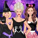 Halloween dress up game icon