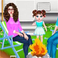 Baby Taylor Family Camping Game