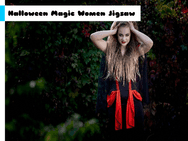 Halloween Magic Women Jigsaw