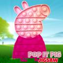 Pop It Pig Jigsaw icon