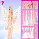 Sweet angel dress-up icon