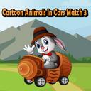 Cartoon Animals In Cars Match 3 icon