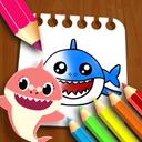 Baby Shark Coloring Book icon