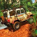 Off road Jeep vehicle 3d icon