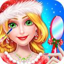 Christmas Girl Makeover Game -Christmas Girl Games icon