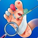 Foot doctor game simulator icon