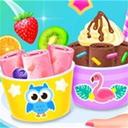 Baby Taylor Ice Cream Roll Fun Game icon