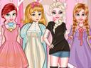 Princess Paper Doll Style Dress Up icon