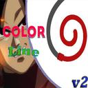 coloring lines v2 icon