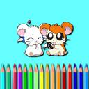 Hamster Coloring Book icon