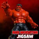 Red Monster Jigsaw icon