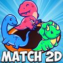 Match 2D Dinosaurs icon