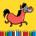 BTS Pony Coloring Book icon
