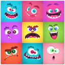 Monsters Color Fill icon