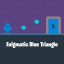 Enigmatic Blue Triangle icon