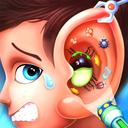 Ear doctor simulate game icon