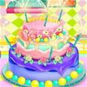 Little Girl Birthday Cake icon