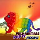 Wild Animals Pop It Jigsaw icon