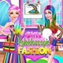 Girls Kaleidoscopic Fashion icon