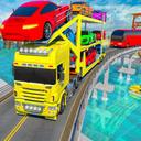 Crazy Mega Car Transport Truck Game icon