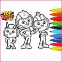 Top Wing: Color the Cadets icon