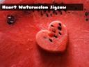 Heart Watermelon Jigsaw icon
