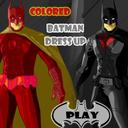 Colored Batman Dress Up icon