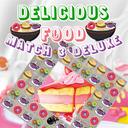 Delicious Food Match 3 Deluxes icon