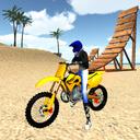 Motocross Beach Stunts Gas 3D icon