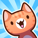 cat ball game icon