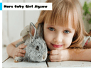 Hare Baby Girl Jigsaw icon