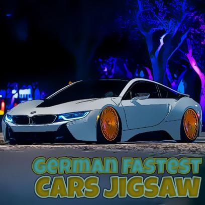 German Fastest Cars Jigsaw