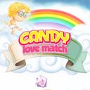 Candy love match icon