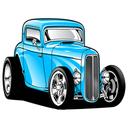 Hot Rod Coloring icon