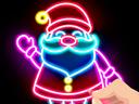 Draw Glow Christmas icon
