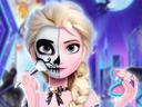 Elsa Halloween Party Tattoo icon