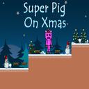 Super Pig on Xmas icon