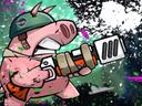 Piggy soldier super adventure icon