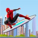Spiderman Skateboarding icon