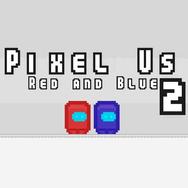 Pixel Us Red and Blue 2