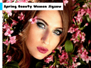 Spring Beauty Women Jigsaw icon